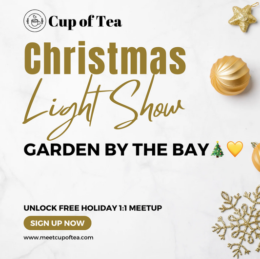 [Active Until 5 Jan] Cup of Tea Connection: Christmas Light Show